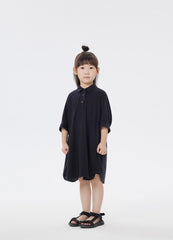 Dresses / jnby by JNBY Solid Shirt Style Short Sleeve Dress