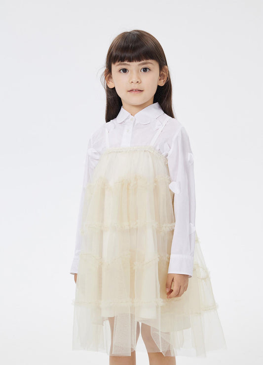 Dresses / jnby by JNBY Strappy Layered Patchwork Gauze Dress