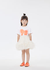 T-Shirt / jnby by JNBY Front Print Short Sleeve T-Shirt