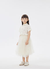 Skirt / jnby by JNBY Midi Gauze Skirt