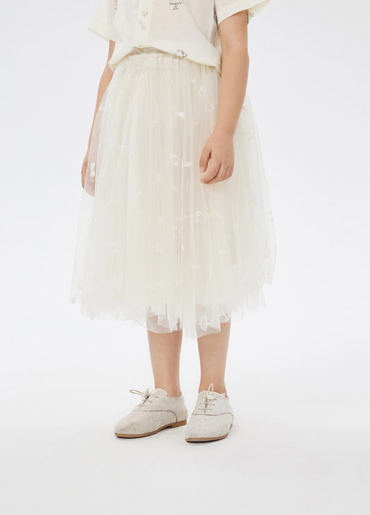 Skirt / jnby by JNBY Midi Gauze Skirt