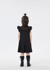 Dresses / jnby by JNBY V-Neck Ruffled Shoulder Short Sleeve Dress