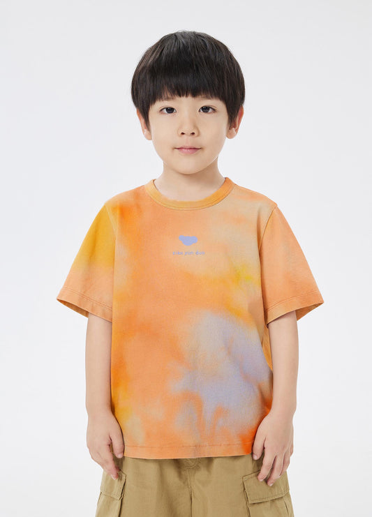 T-Shirt / jnby by JNBY Gradient Print Short Sleeve T-Shirt