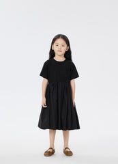 Dresses / jnby by JNBY Patchwork Short Sleeve Dress