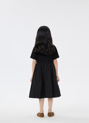 Dresses / jnby by JNBY Patchwork Short Sleeve Dress