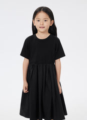 Dresses / jnby by JNBY Patchwork Short Sleeve Dress