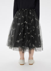 Skirt / jnby by JNBY Midi Gauze Skirt