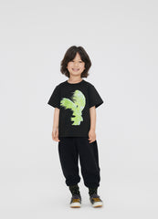 T-Shirt / jnby by JNBY Round Neck Short-Sleeved T-Shirt