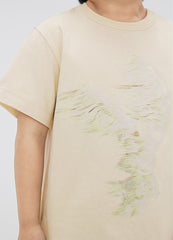 T-Shirt / jnby by JNBY Round Neck Short-Sleeved T-Shirt