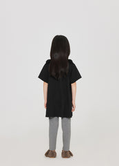 Dress / jnby by JNBY Round Neck Loose Fit Short Sleeve Girls' Dress