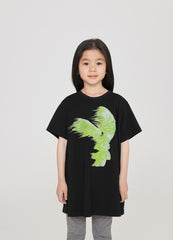 Dress / jnby by JNBY Round Neck Loose Fit Short Sleeve Girls' Dress