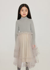 Dress / jnby by JNBY High-necked Wool Dress