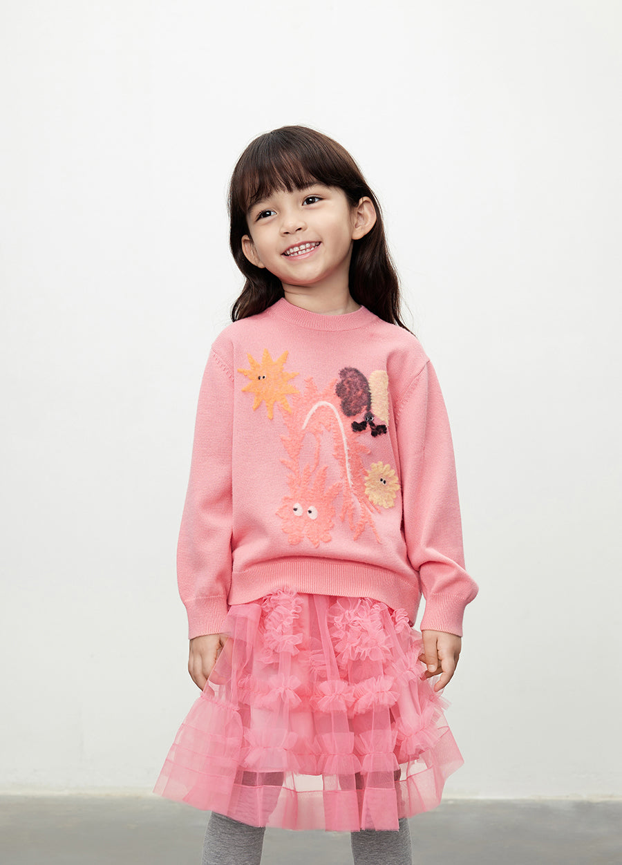 Skirt / jnby by JNBY Tulle-panels Skirt