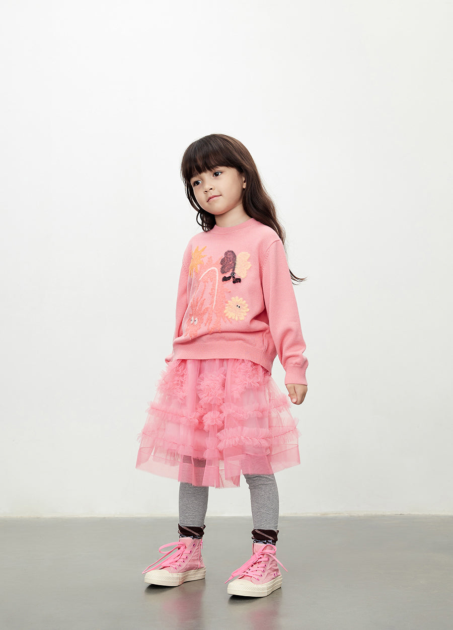 Skirt / jnby by JNBY Tulle-panels Skirt