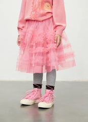 Skirt / jnby by JNBY Tulle-panels Skirt