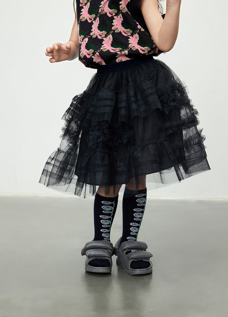 Skirt / jnby by JNBY Tulle-panels Skirt