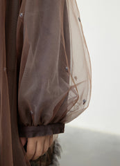 Dress / jnby by JNBY Relaxed Mesh Dress