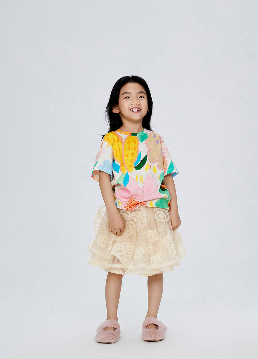 T-shirt / jnby by JNBY Loose Fitting Short-sleeved T-shirt