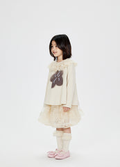 T-Shirt / jnby by JNBY Cotton Lace Long-sleeve T-Shirt
