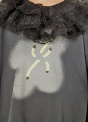 T-Shirt / jnby by JNBY Cotton Lace Long-sleeve T-Shirt