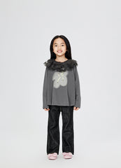 T-Shirt / jnby by JNBY Cotton Lace Long-sleeve T-Shirt