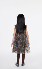 Dress / jnby by JNBY Embroidered Tulle Sleeveless Dress