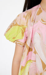 Dress / jnby by JNBY - Bubble Girl Pleated Cotton Dress