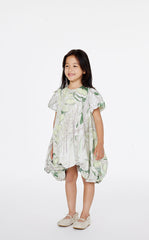 Dress / jnby by JNBY - Bubble Girl Pleated Cotton Dress