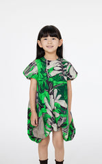 Dress / jnby by JNBY - Bubble Girl Pleated Cotton Dress