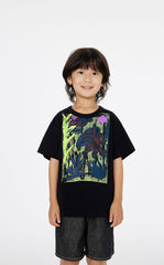 T-Shirt / jnby by JNBY Artistic Floral Cotton Tee
