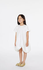 Dress / jnby by JNBY Bubble Girl Pleated Cotton Blend Dress