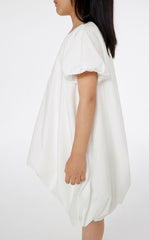 Dress / jnby by JNBY Bubble Girl Pleated Cotton Blend Dress