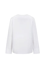 Shirt / LESS Chinese-Inspired Cotton Long-Sleeve Shirt