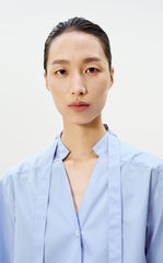 Shirt / LESS Supima Cotton V-Neck Long-Sleeve Shirt