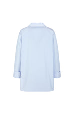Shirt / LESS Supima Cotton V-Neck Long-Sleeve Shirt