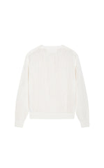 (Samuel&LESS)Sweater / LESS Cutout Knit Pullover