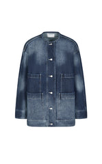 Coat / LESS Oversized Denim Jacket