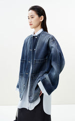 Coat / LESS Oversized Denim Jacket