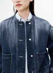 Coat / LESS Oversized Denim Jacket
