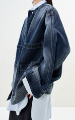 Coat / LESS Oversized Denim Jacket
