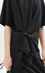 T-Shirt / LESS Crinkled Cotton Tee