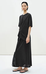 T-Shirt / LESS Crinkled Cotton Tee