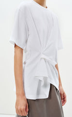 T-Shirt / LESS Crinkled Cotton Tee