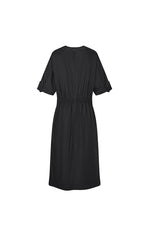 Dress / LESS Pleated Short-Sleeve Cotton Dress