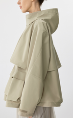 Coat / JNBY Oversized Windproof Functional Jacket