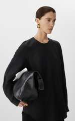 Shirt / JNBY Loose-Fit Silk Power-Spun Top