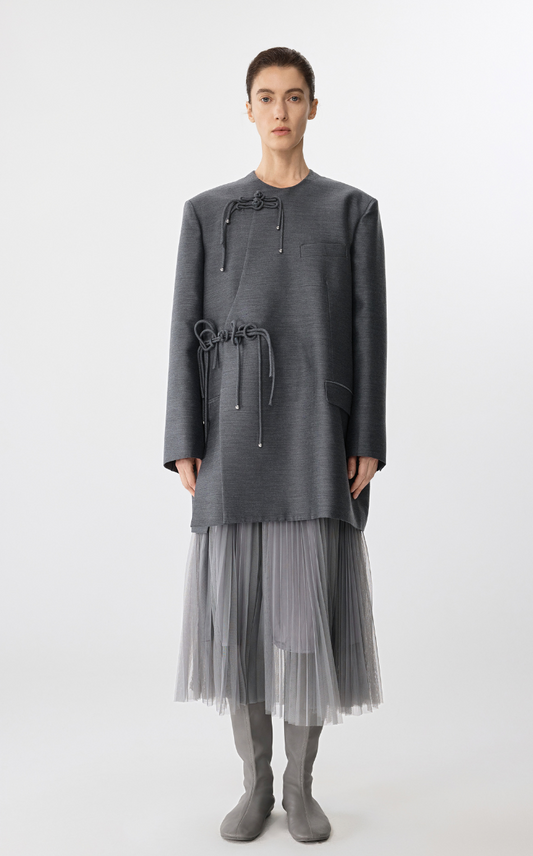 Blazer / JNBY Twisted Loose-Fit Lyocell Blazer