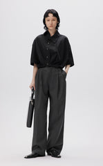Pants / JNBY All-match Classic High-waist Straight-leg Loose Fit Pants