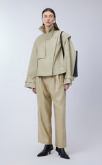 Pants / JNBY Wool Elastic Waist Wide Leg Pants£¨Spring 24£©