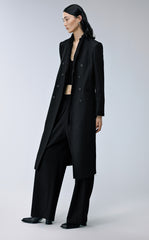 Coat / JNBY Solid Long Trench Coat